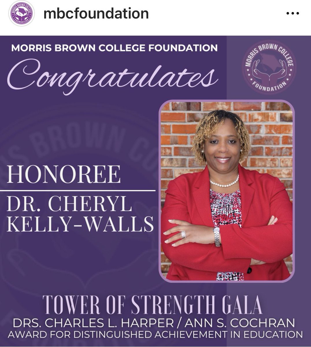 Exciting moment for me to be honored last night at the Tower of Strength Gala for Morris Brown College, My dad was truly amazed.  I was recognized for Distinguished Achievement in  Education. #mbcfoundation #honoredtobehonored #daddydaughtertime #mbcfgala #ilovemyhbcu