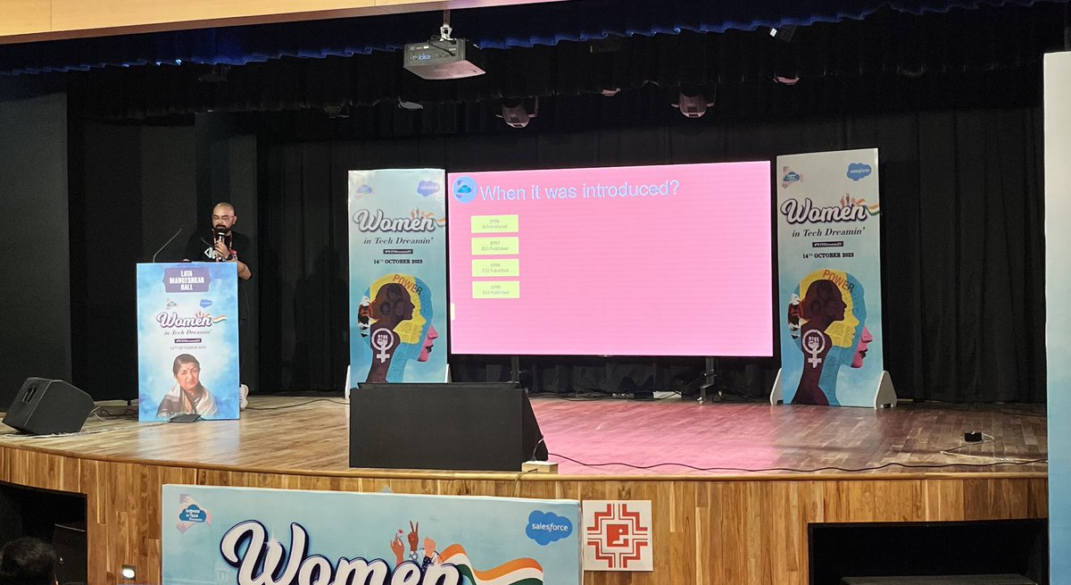 Simran Thakur☁ (@sfdcsimran) on Twitter photo Bridging LWC And Modern Javascript🤩
<a href="/iamKapilBatra/">Kapil Batra</a>
#WITDreamin23 #Trailblazercommunity #Salesforce Bridging LWC And Modern Javascript🤩
<a href="/iamKapilBatra/">Kapil Batra</a>
#WITDreamin23 #Trailblazercommunity #Salesforce