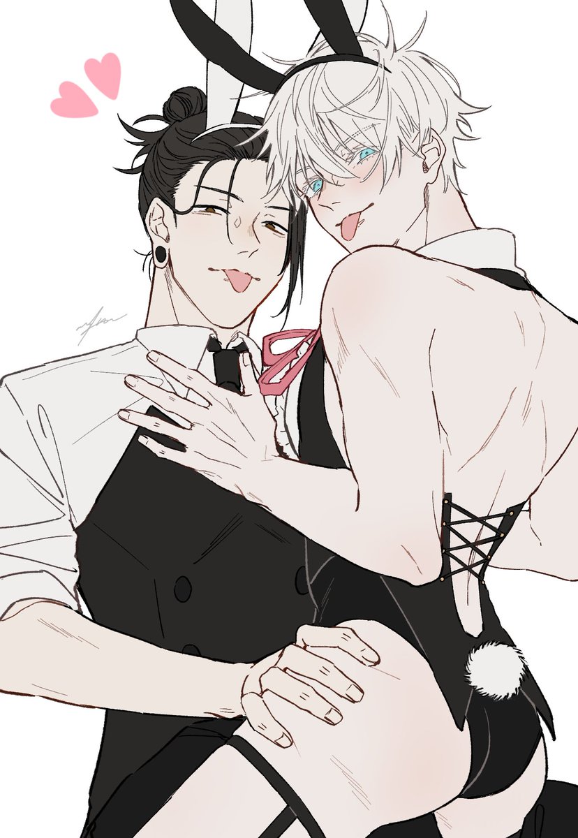 m23__127's tweet photo. 🖤バニ夏五🤍 https://t.co/X8Y0RRqbhk