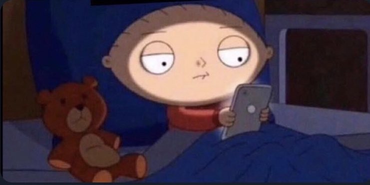 me watching y'all party every weekend