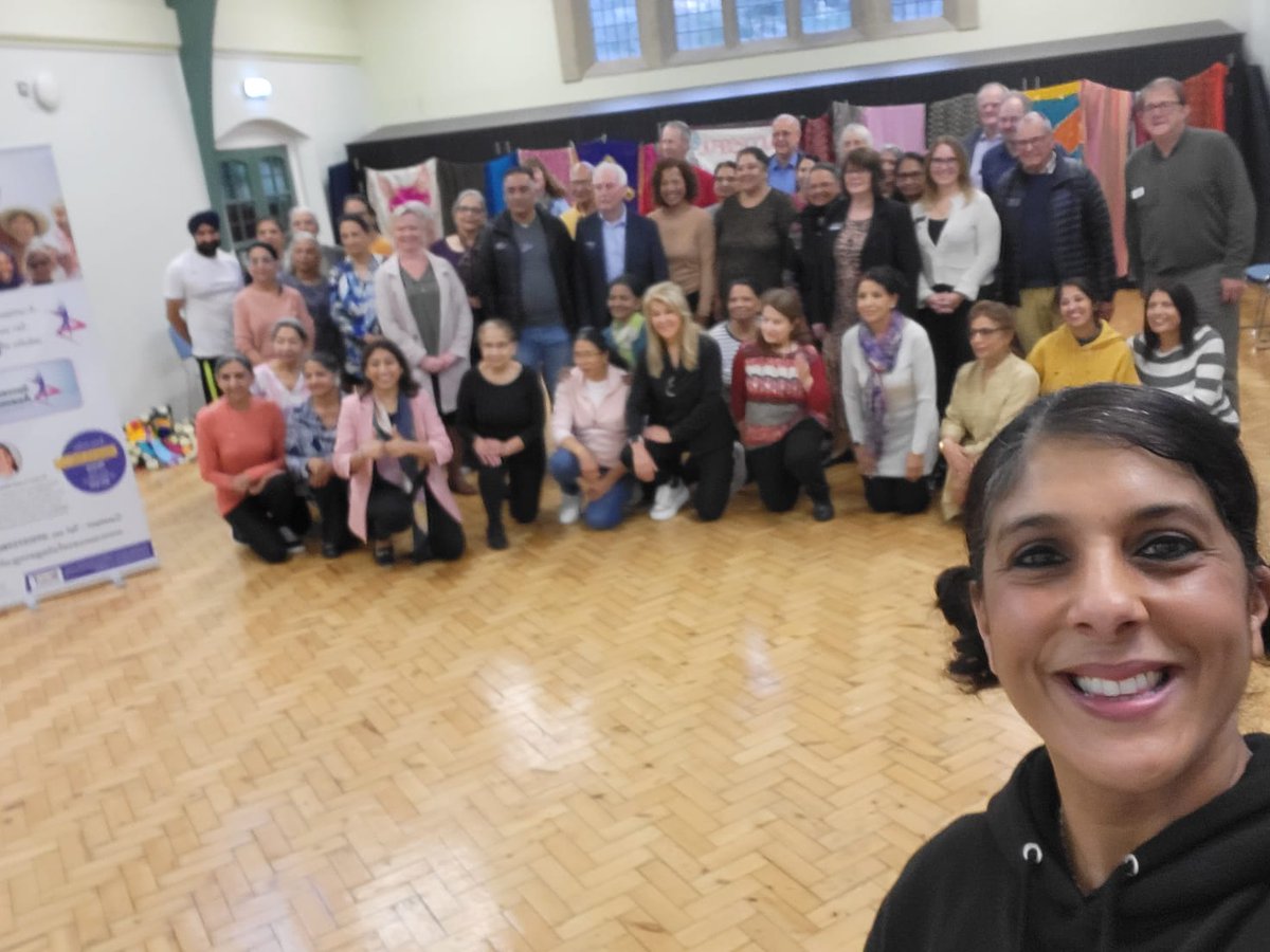 Honoured to have been delivering a Bhangra session for the senior members of our community just when the funders/commissioners turned up!!!😲😲😁😁😁😆😆