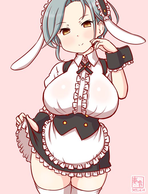 「本日は、三十二駆、玉波が担当いたします♥」

#艦これ版真剣お絵描き60分一本勝負_20231014
#玉波 