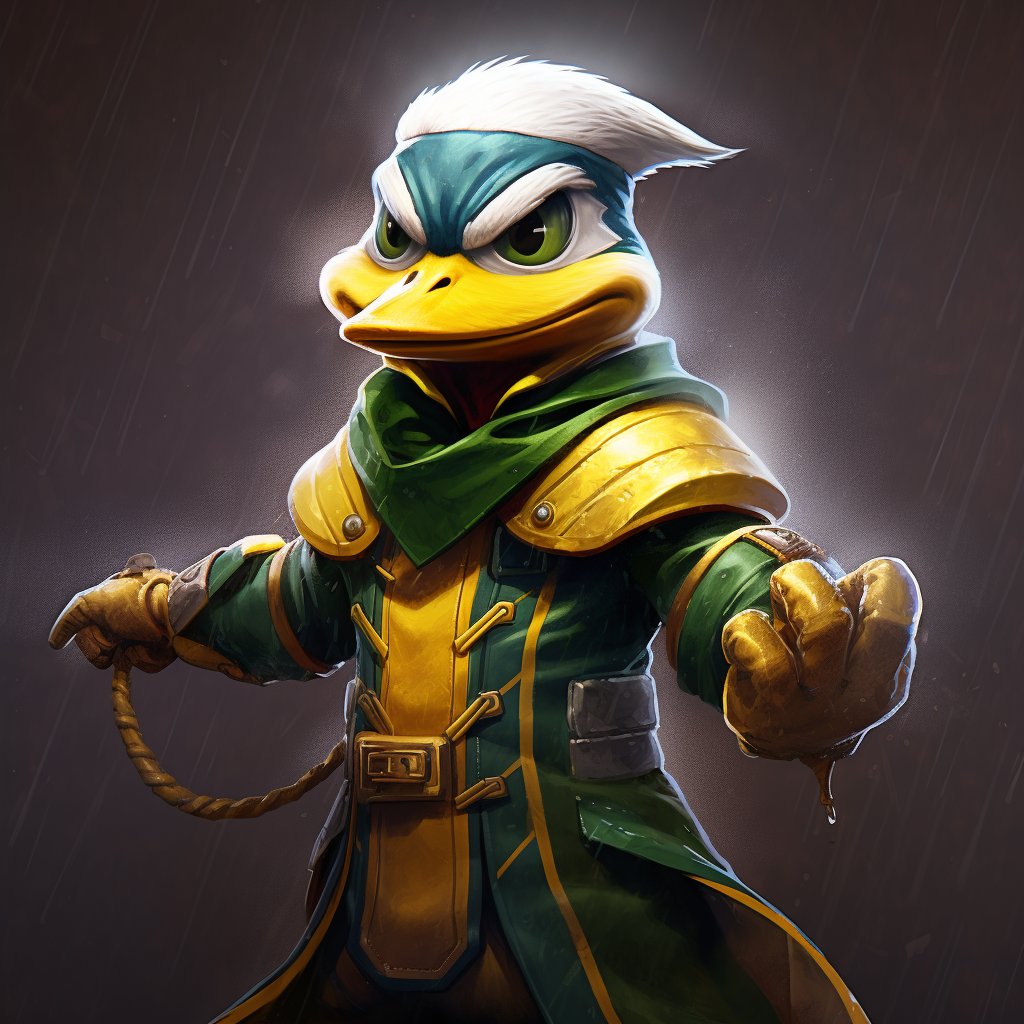 Sling's tweet photo. AI turned Oregon and Washington's mascots into superheroes.

Like for Oregon, RT for Washington. https://t.co/CqUxLYW1QD