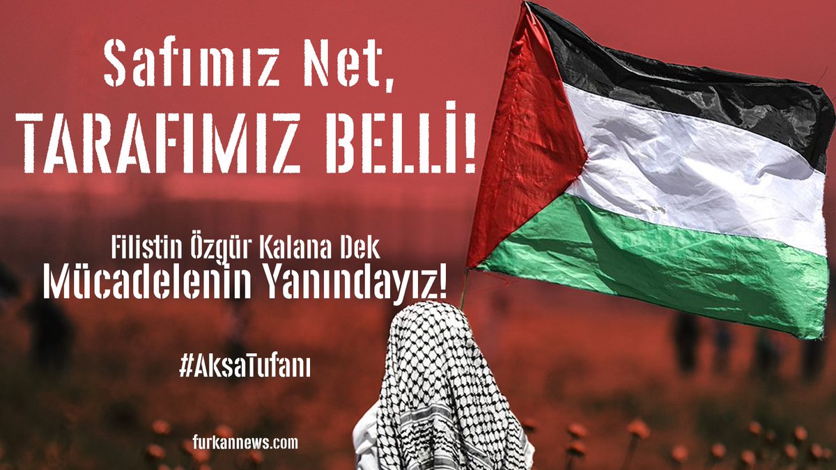 Aksa Özgür Kalana Kadar Mücadelenin Destekçisiyiz ☝️

'Filistin'e Destek' mitingini izlemek için tıklayın ⤵️ 
youtube.com/live/lFwXTZNGm…

#FilistinDireniyor
#FreePalaestine
#Palestine #Filistin #IsraeliTerrorism