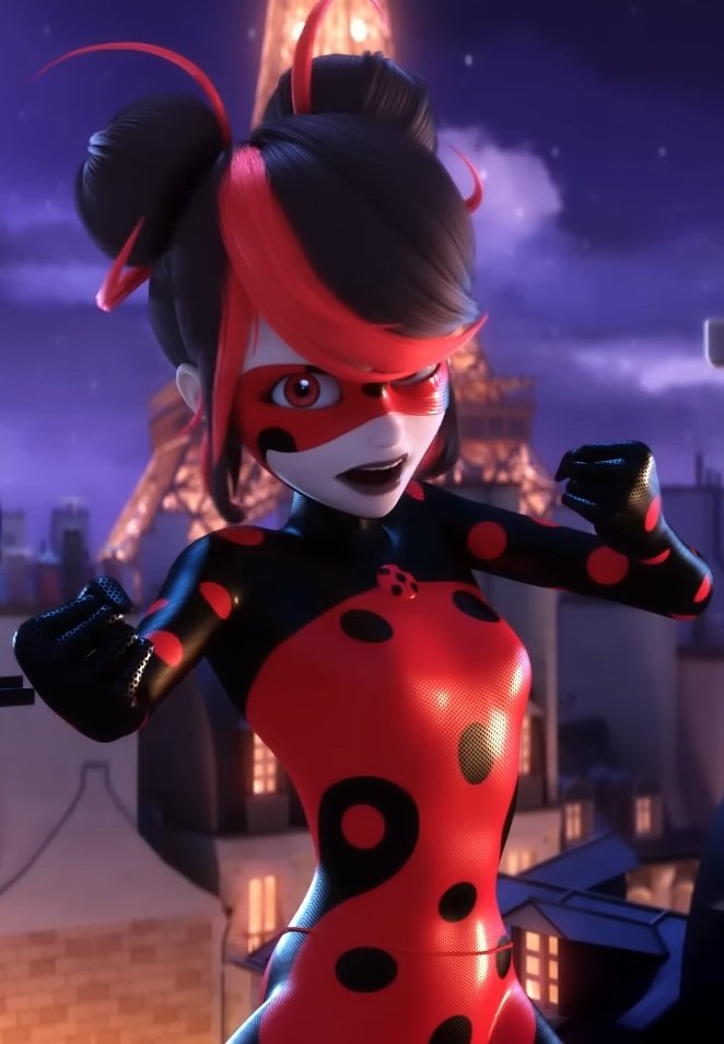 Ms_Psari's tweet photo. Podría hacer todo lo que ella me diga. Creo que me enamoré. Sólo miren esa animación y su diseño, miren esos ojos, ese cabello, ese traje tan cool... ✨😳

#MiraculousWorld
#IntoTheReverse
#MLBSpecialSpoilers https://t.co/bHjv849x07