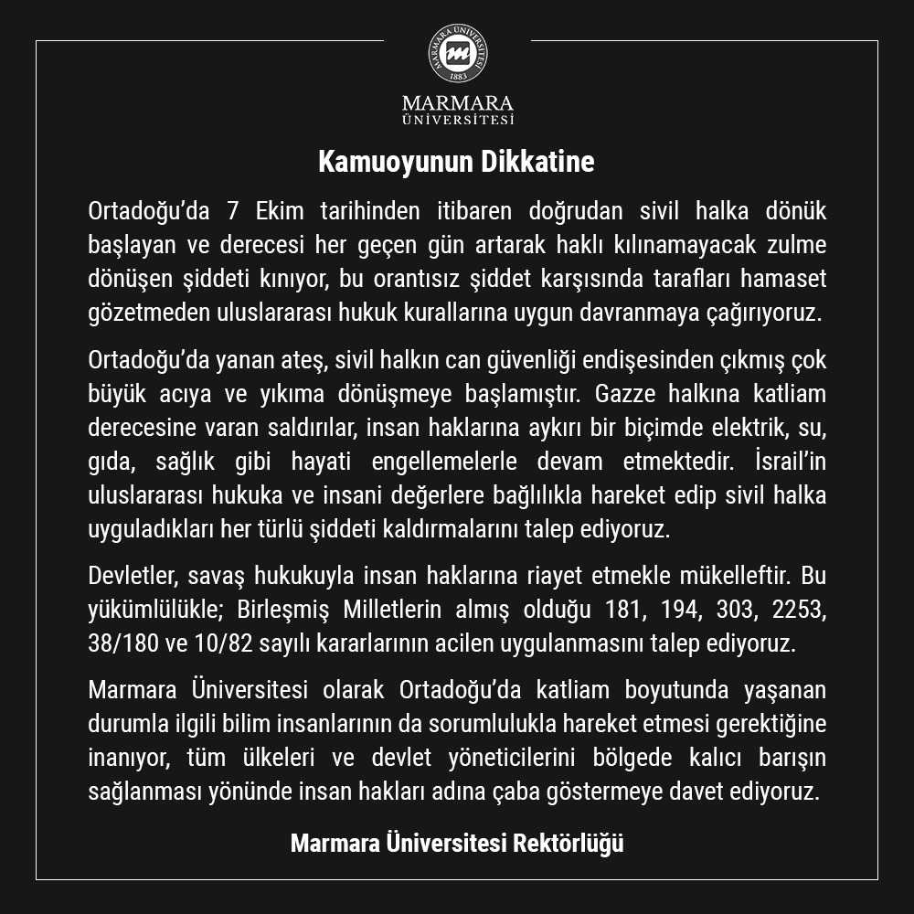 Marmara Üniversitesi (@marmara1883) on Twitter photo 
