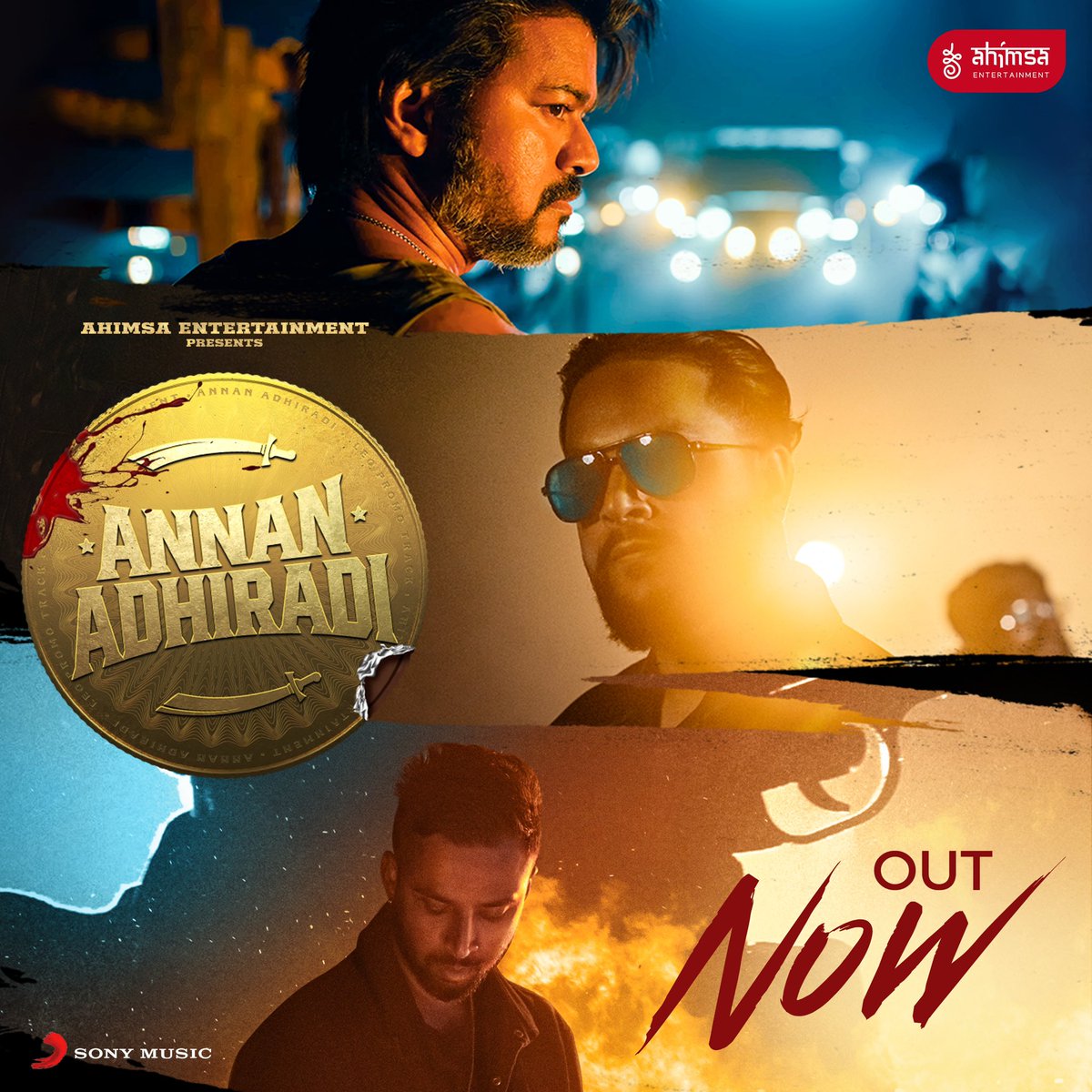 DROP EVERYTHING! Get your headphones and vibe to #ANNANADHIRADI — a #LEO promo track by #AhimsaEntertainment 🎶

Massive thanks to #ThalapathyVijay for the appreciation! ❤️

WATCH 👉▶️ youtu.be/BrGWfn7eEPg

<a href="/ThaMystro_GJ/">Tha Mystro♪</a> <a href="/mcsai_official/">MC SAI</a> <a href="/mj_melodies/">MJ Melodies</a> <a href="/saanmuu/">Saanmuu</a> <a href="/SonyMusicSouth/">Sony Music South India</a>