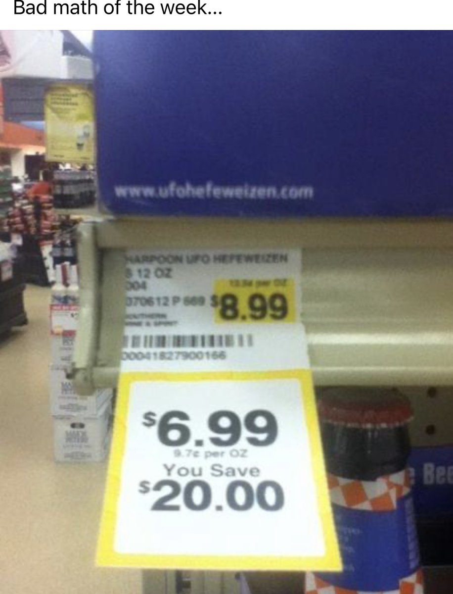 How can we teach good math when companies can’t even show good math.