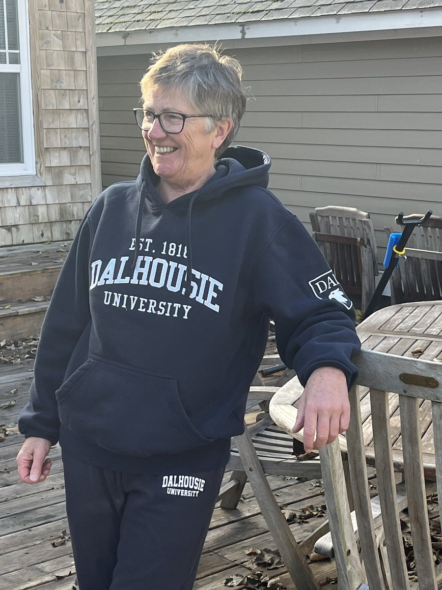 50 years later … great memories and friendships made at Dal. Looking good Ms Webb. @DalhousieU