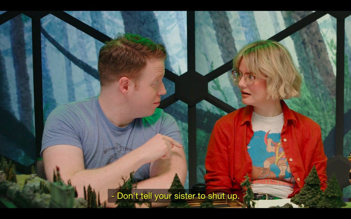 voxphankarna's tweet photo. siobhan thompson as jaysohn is perfect #burrowsend https://t.co/1zyOeVNL3P