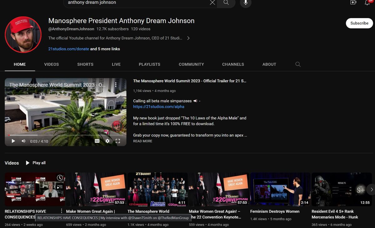 Ahkvelar's tweet photo. 💯🧐👍
I unfollowed #AnthonyDreamJohnson after Dec 2022.
💡 #Disrespectful #Hubris filled arrogant 🃏fool
💡 #SkilledEventsHost yet lets himself down with an #appaling attitude
💡Picks fights constantly with his followers, no rationale, only #RelationalAggression and Slander. https://t.co/iVkhyclxg4