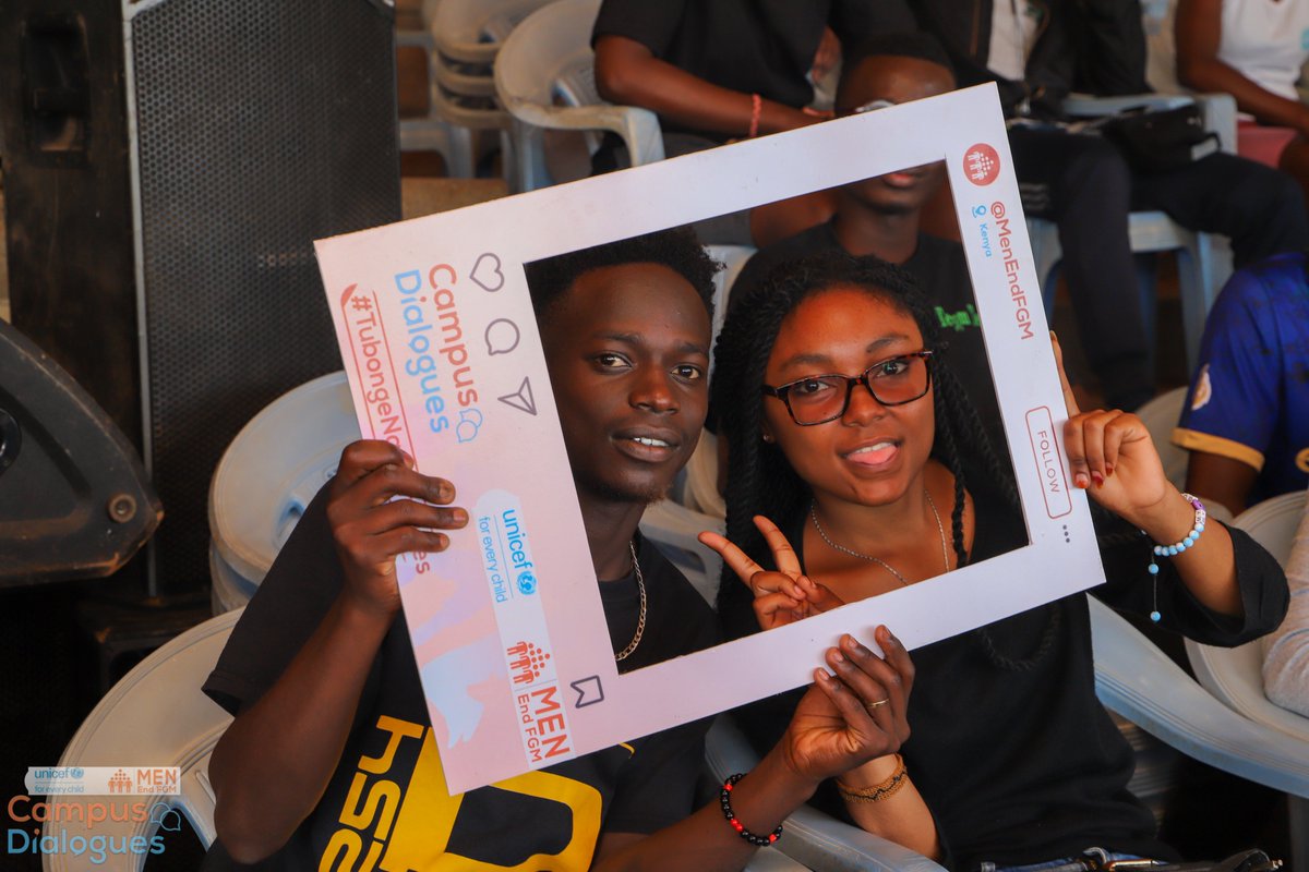 MenEndFGM's tweet photo. Supported by @UNICEFKenya we're @chuka__uni engaging students on issues such as FGM/drug abuse that have a negative impact on their mental health/well-being. We aim to empower these students with knowledge through interactive sessions to combat these issues. #TubongeNaComrades https://t.co/kelQenCkBW