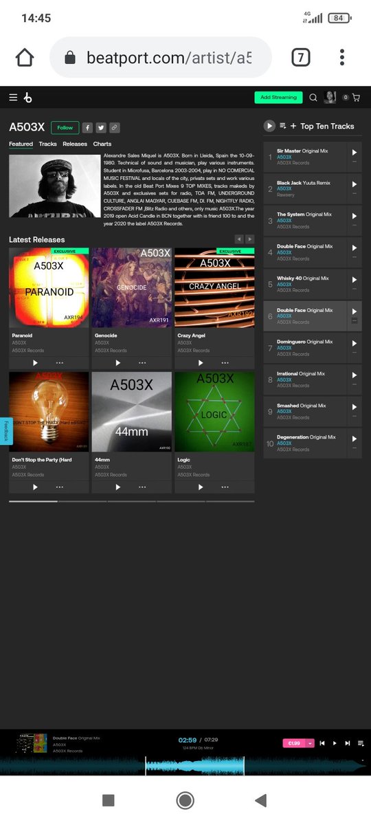 a503x's tweet photo. https://t.co/AiF1dlVner #Top10 #October2023 #DJ #Producer #A503X #Songs in #Beatport #technodeep #techno #minimal #deeptech #hardtechno #melodichouse #DanceMusic #chart https://t.co/4wL09Urk72