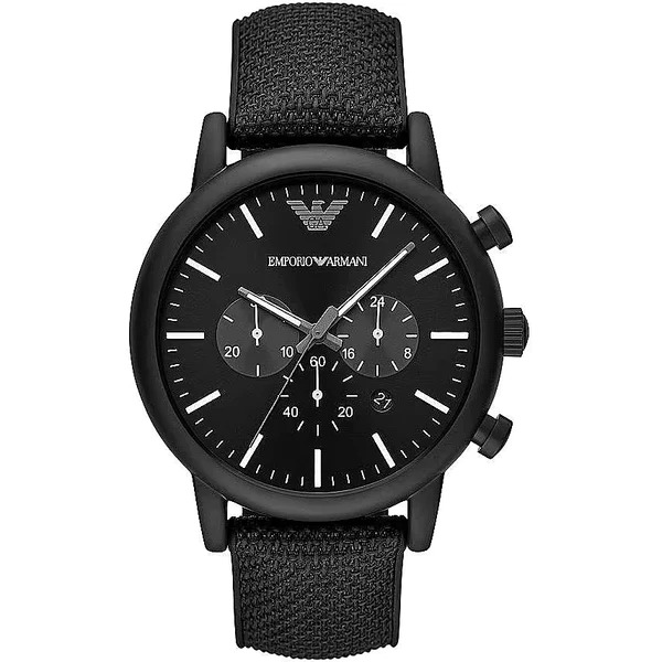 WecarryStore's tweet photo. Discover the sophistication of Emporio Armani's Black Silicone and Steel Chronograph Watch. This sleek timepiece combines precision and style. Explore it at https://t.co/W92LiqYcNX and follow us exclusive offers. #TimepieceFashion #EmporioArmani #Elegantiks #ShopNow https://t.co/RFOpRDZyOu