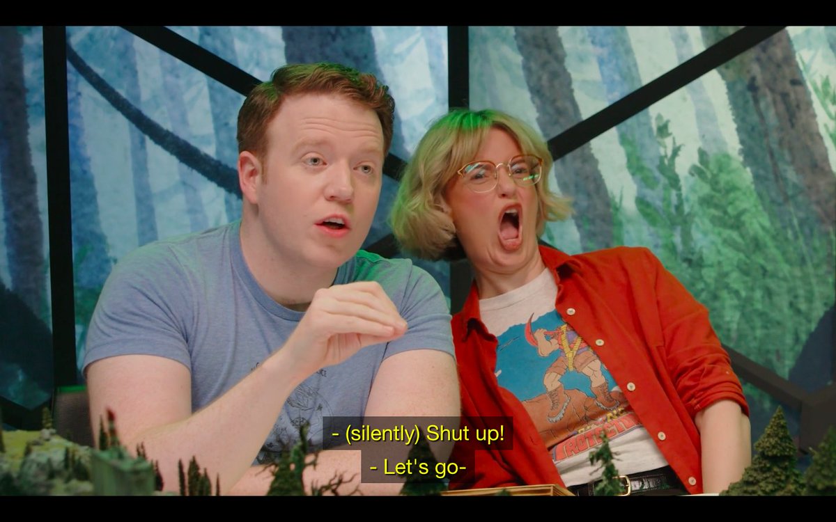 voxphankarna's tweet photo. siobhan thompson as jaysohn is perfect #burrowsend https://t.co/1zyOeVNL3P