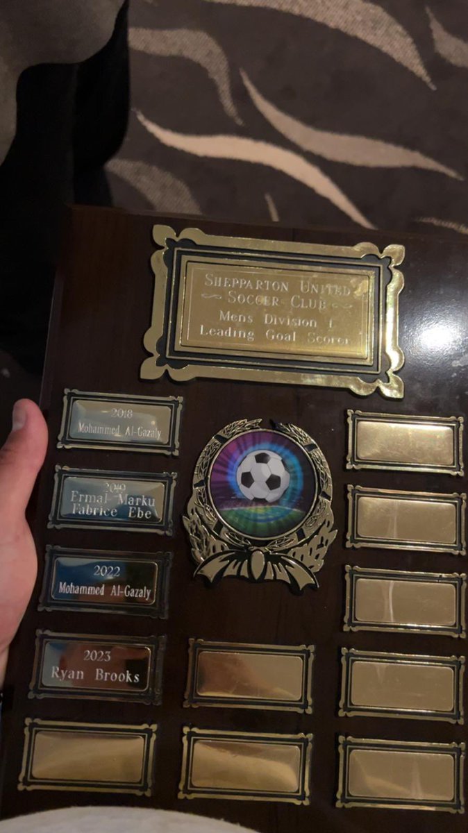warrenbrooks73's tweet photo. Another season over in Oz for Brooksy 
Top goal scorer and made it into team of the year 
👍🏼���️⚽️⚽️ https://t.co/nRH9BqwMEa