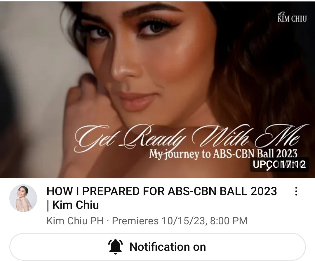 jackiecuddles's tweet image. VLOG ALERT!!!

@prinsesachinita is back to her Sunday vlog! See behind the scenes of her #ABSCBNBall2023 🔥 look in her @FrancisLibiran8 gown. 😍❤
@adrianneconcept @jakegalvez @iammjrone 
8pm Sunday on Kim Chiu PH.