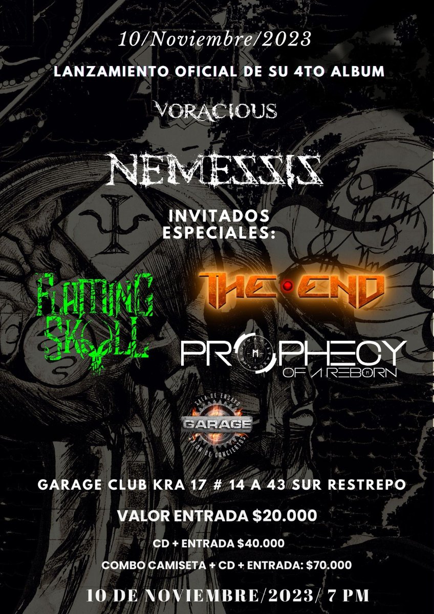 MetalFlaming's tweet photo. Próximo show  seguimos #incendiandocraneos https://t.co/rDyUfuzhOO