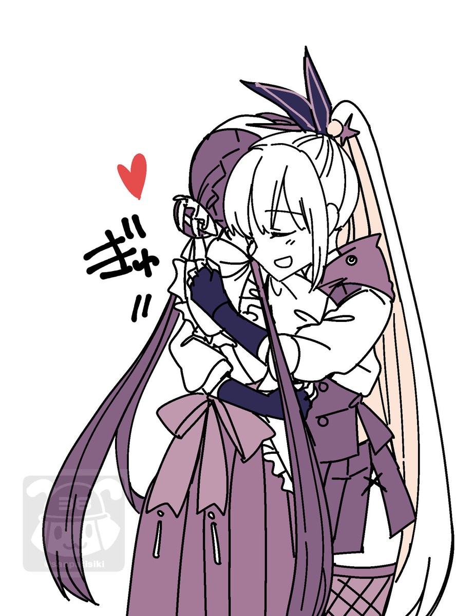 「ぎゅ」|38式(さんぱちしき)のイラスト
