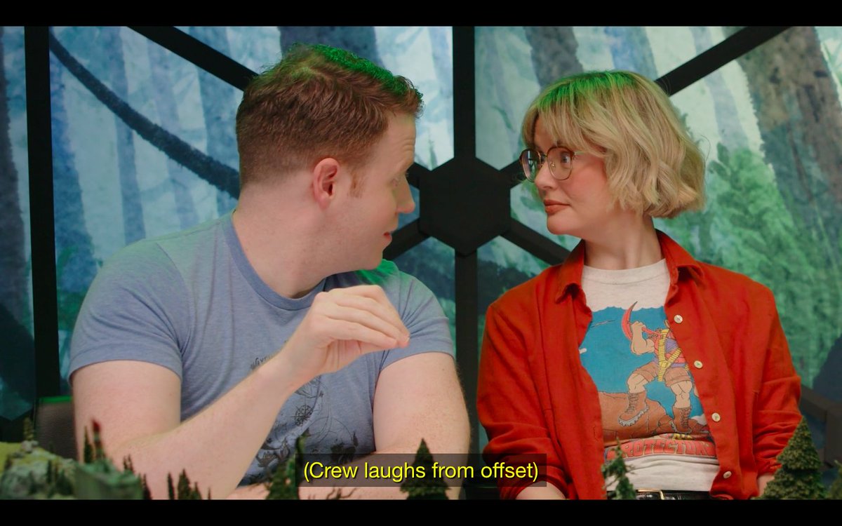 voxphankarna's tweet photo. siobhan thompson as jaysohn is perfect #burrowsend https://t.co/1zyOeVNL3P