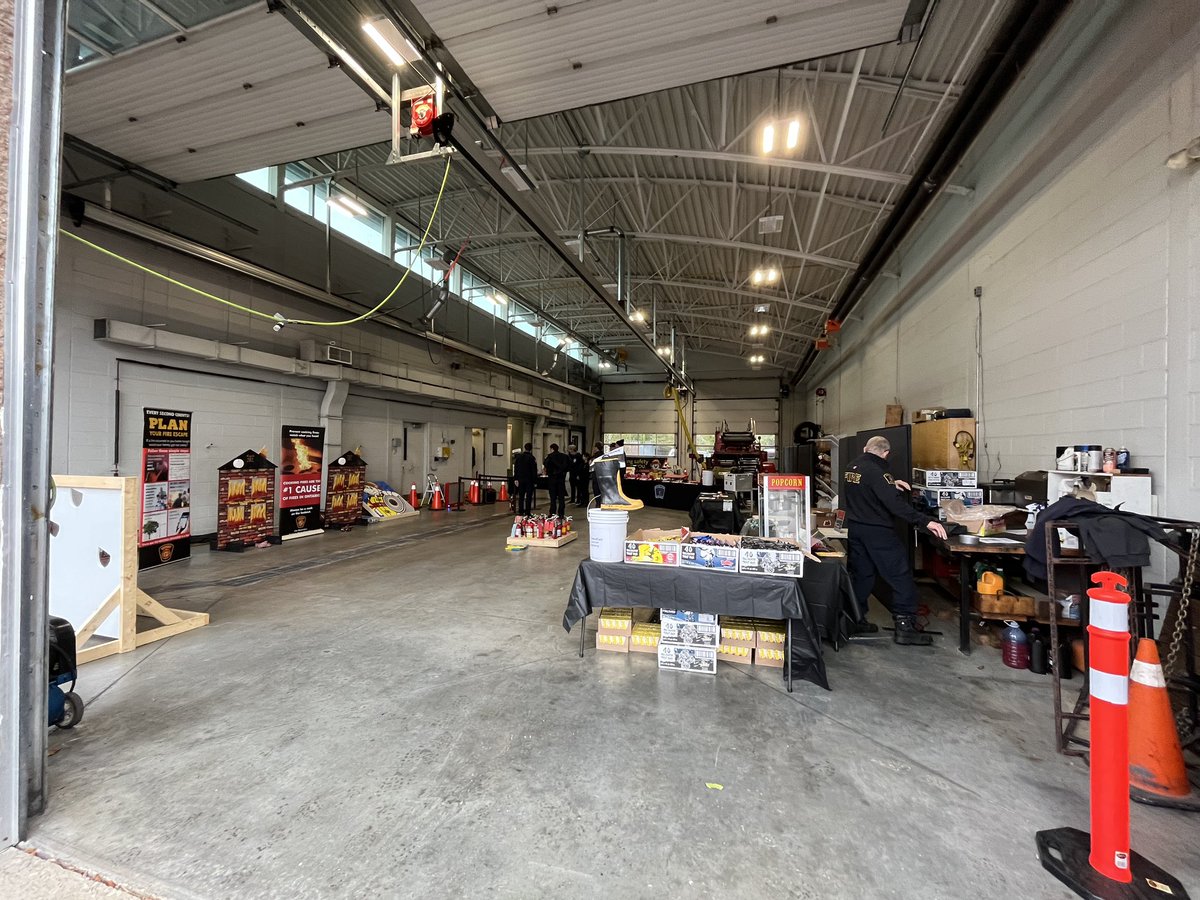 We are all ready for our annual fire prevention day. Come see our live cooking fire demos at 11am and 1 pm and our live fire demo at 2pm. 21 Imperial Rd S. #FirePreventionWeek