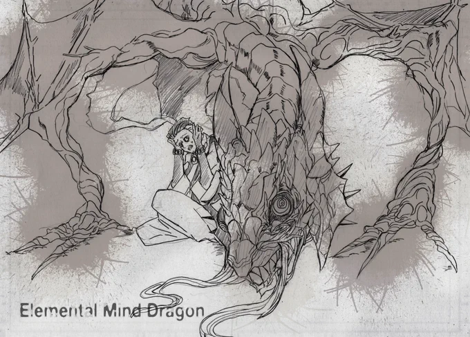Elemental Mind Dragon 