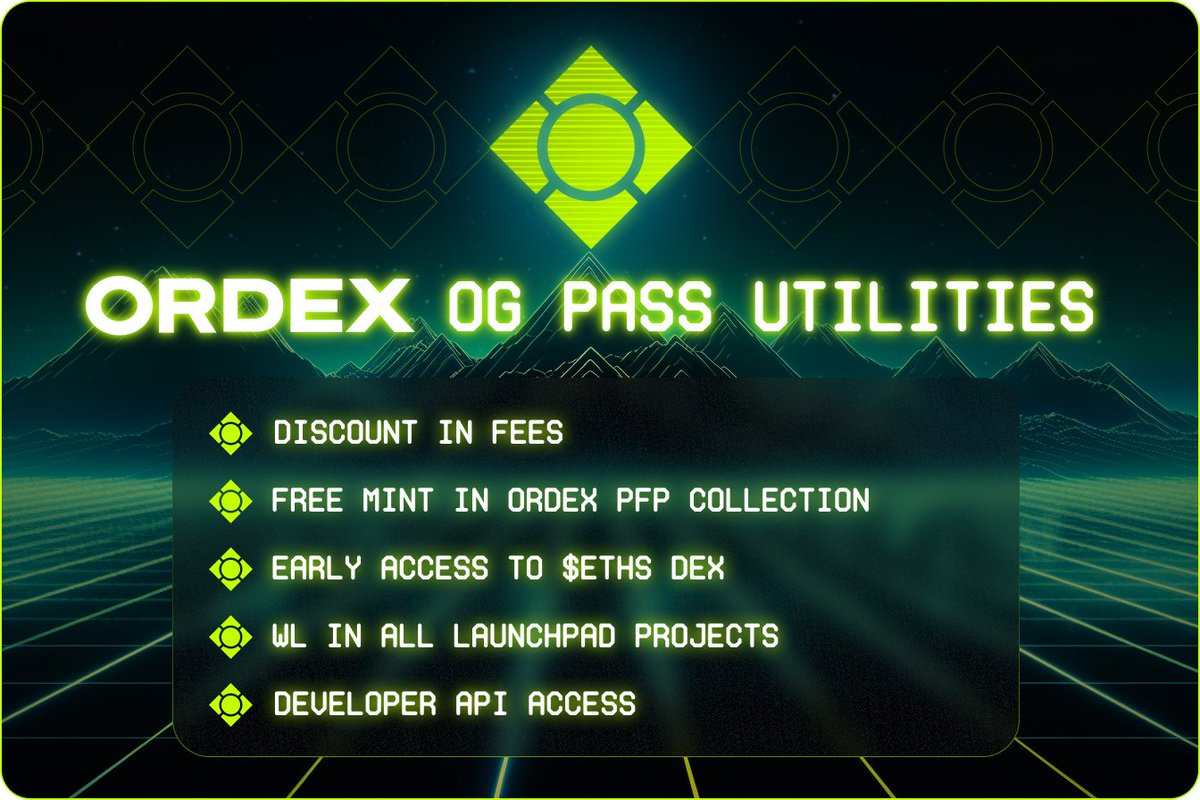 ORDEX OG Pass Utility: Discounted Fees!