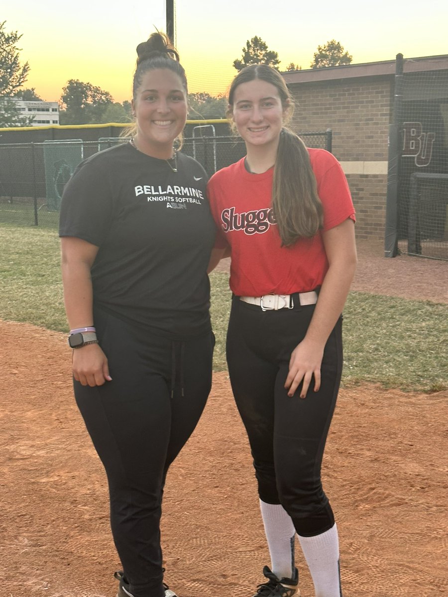 Thank you, <a href="/BUKnightsSB/">Bellarmine Softball</a> for hosting a great catching camp this past Thursday night! I had a really great time and even got to add a few drills to my tool box. <a href="/C_Delahaba5/">Caitlyn de la Haba</a> <a href="/RamirezSluggers/">Louisville Lady Sluggers 16u - Ramirez</a>