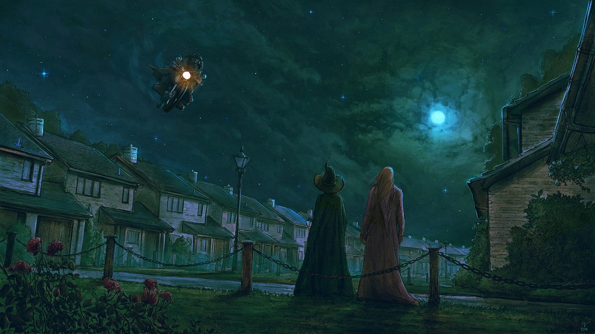 Hilo contando Harry Potter y la Piedra Filosofal a través de las preciosas ilustraciones de  <a href="/VladislavPantic/">Vlad Pan</a>

1. Hagrid llega con Harry al número 4 de Privet Drive