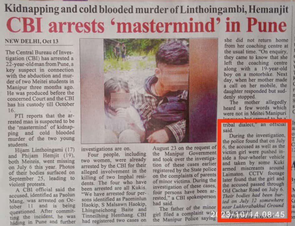 RajkumariR1755's tweet photo. YOU KNOW WHY THE TRUTH CAN'T BE HIDDEN FOR TOO LONG?
BECAUSE THE TRUTH IS THE ONLY FORCE THAT STAYS CONSISTENT.
#IStand4Manipur #Manipur #Justice4LinthoiHemanjit #KukiWarCrimes #Kuki_ZoNarcoterrorist #KukiLiesXposed #ZRAXposed #IndiaHorrorMuder https://t.co/8MMEjAF4Ng