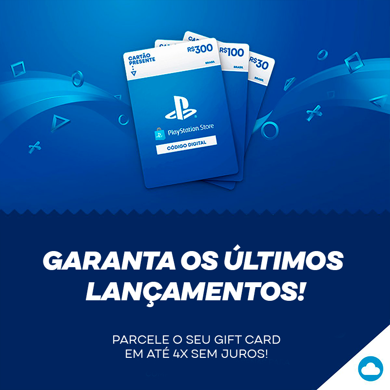 nuuvem's tweet photo. Garanta os GRANDES LANÇAMENTOS com os Gift Cards PSN 😍

Escolha entre saldos que vão de R$10 até R$530 😱

Além disso, você pode parcelar em até 4X SEM JUROS e ainda recebe Cashback em drops para gastar em outros compras na Nuuvem 🤩

EU QUERO: https://t.co/3xDVuEde3J https://t.co/oU5vOkvQfu