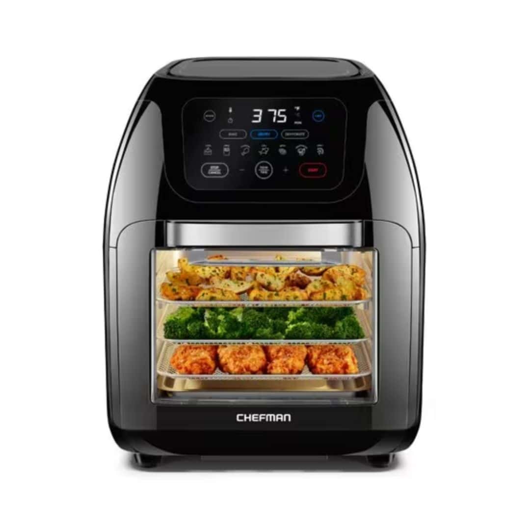 PromosOnlineMX's tweet image. 36% de Descuento‼️

Freidora Digital Chefman + Asador + Deshidratador + Horno de Convección, 10 L

Precio de Lista: $3,299
🔥 Precio de Oferta: $2,099 🔥

IR A OFERTA: promosonlinemx.com/?p=5326 👈🏻

*Oferta en Línea, precio y disponibilidad del producto sujeto a cambios

#Chefman