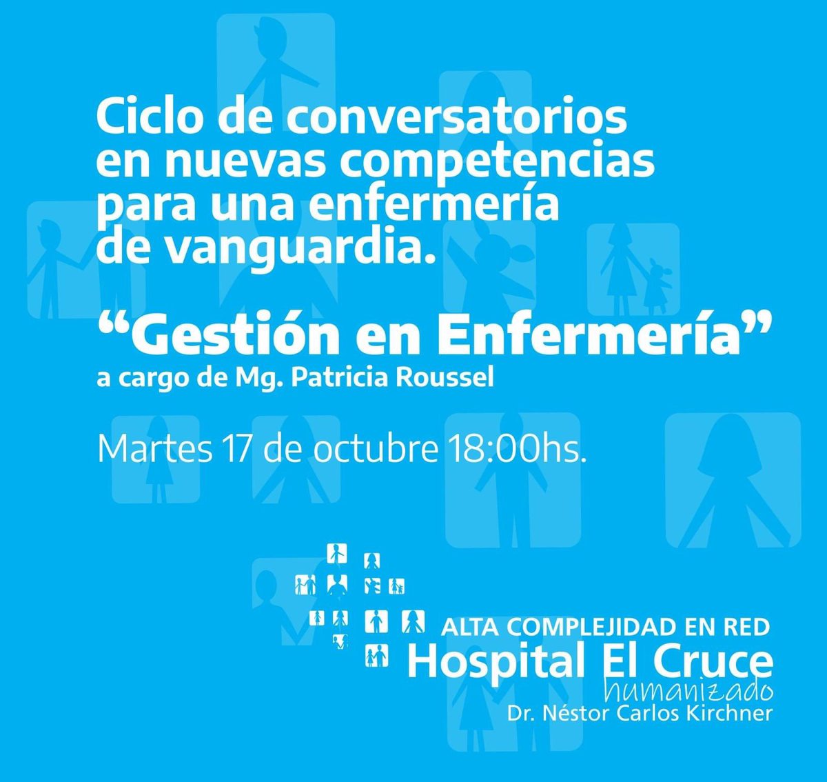 ElCruceHospital's tweet photo. 🏥El Servicio de enfermería del Hospital El Cruce organiza una serie de charlas para el colectivo federal de enfermería.

📍Las mismas serán virtuales y requieren inscripción previa.

▶Este link es el de inscripción
👉🏻https://t.co/XRlsKamGrF

@Mg_Roussel https://t.co/aXjwThxKR9