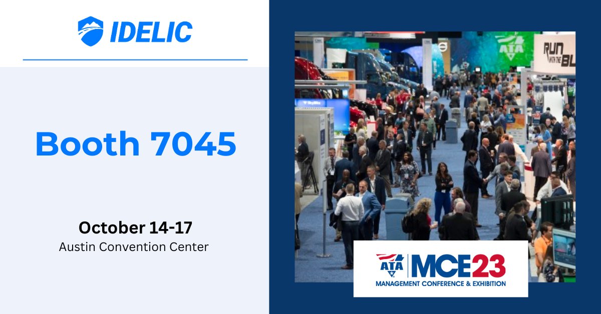 We are at MCE this weekend! Catch our team showing off our new solution, SafeView, at booth 7045. We'll be giving product demos, discussing trucking industry trends, and highlighting why prioritizing driver safety is key to fleet success.