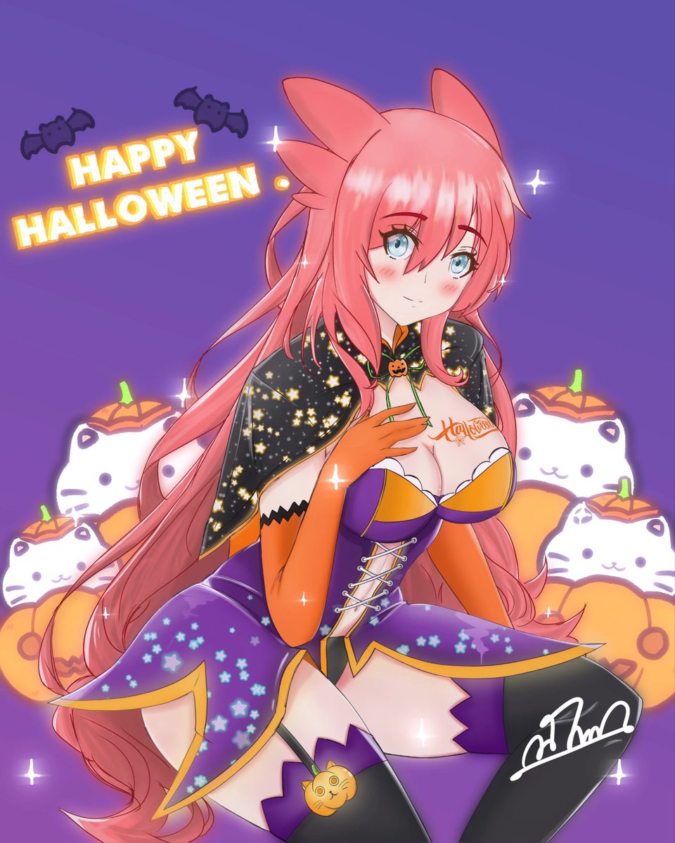 halloween
#Halloween2023 #artwork #artist #design #character #AnimeArt #pumpkin #OC #illustrationart #illusrtation #art