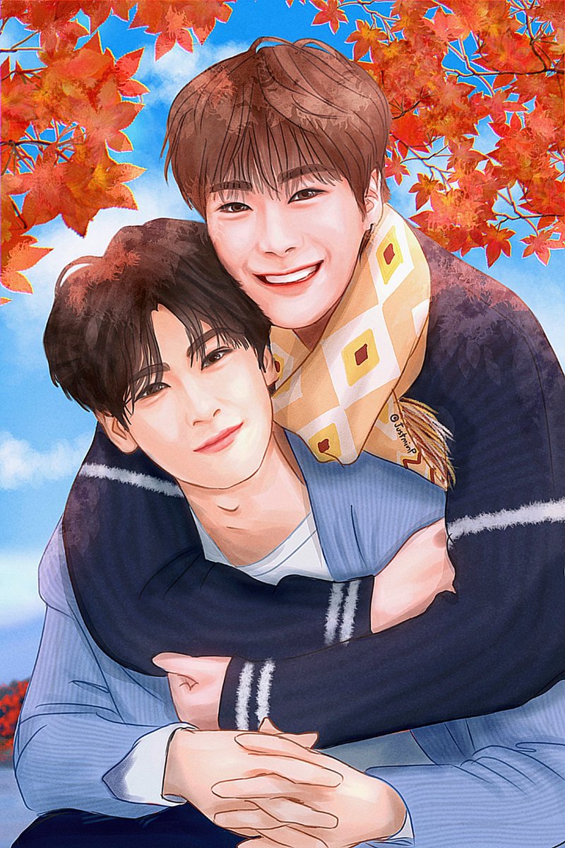 justminp's tweet photo. Autumn is coming...🍂
#astrofanart
#문빈 #MOONBIN #은콩
#차은우 #CHAEUNWOO #Eunkong https://t.co/4msDl5LCxy