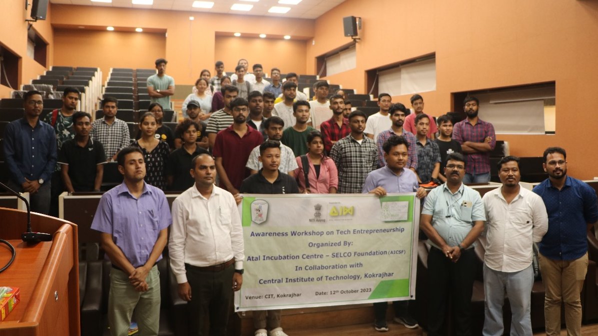 AicSelco's tweet photo. @AicSelco &amp; @CitKokrajhar have joined to nurture grassroot innovations &amp; foster inclusive entrepreneurship. The objective is co-creating an ecosystem for innovation &amp; social impact. We co-hosted Tech Challenge session for students to present their business ideas and innovations. https://t.co/7TQOcCbjZR