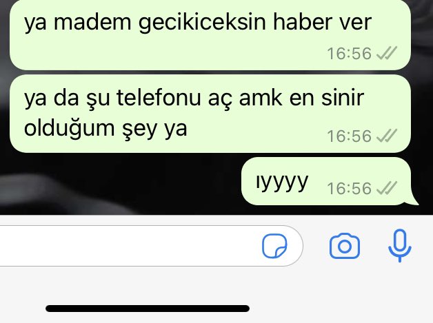 tahammül seviyem ektedir