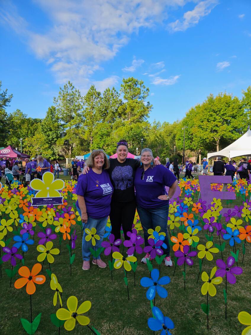Beautiful day to Walk to End Alzheimer’s. #alztex
