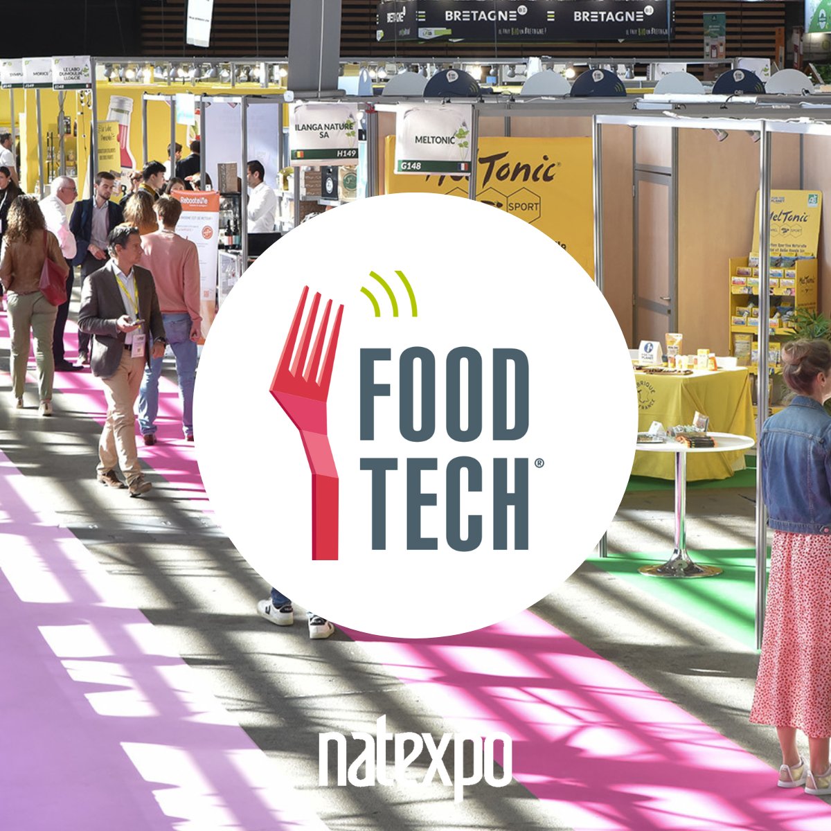 🍴 Pour la 3ème année consécutive, #Natexpo2023 accueille le Village <a href="/LaFoodTech/">FoodTech Dijon Bourgogne-Franche-Comté</a> : un espace inédit dédié aux jeunes #entreprises de son réseau rassemblant une dizaine de sociétés.
Plus d'informations 👇 natexpo.com/les-poles-et-v…