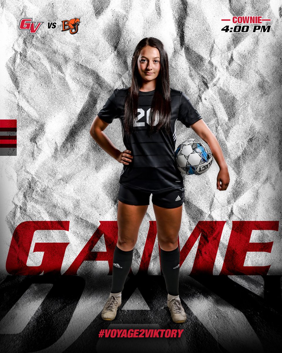 W⚽| #GAMEDAY | <a href="/GVUWS_YWNWA/">GV Women's Soccer</a>
🆚: Baker University 
📍: Des Moines , IA 
⏰: 4:00 PM
📈: ow.ly/Nk6n50PV5aJ
🎥: ow.ly/fVJA50PV5aG
🎟️:ow.ly/HTPa50PV5aH

#Voyage2Viktory