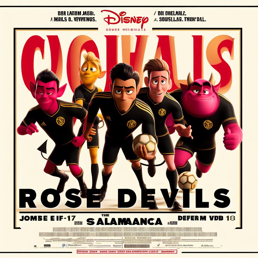 Rose Devils FC ft Disney🌹👹🍿

#rosedevils #salamanca #futormes #elmundotoday #futbol #LaLiga #futbolmodesto #cine