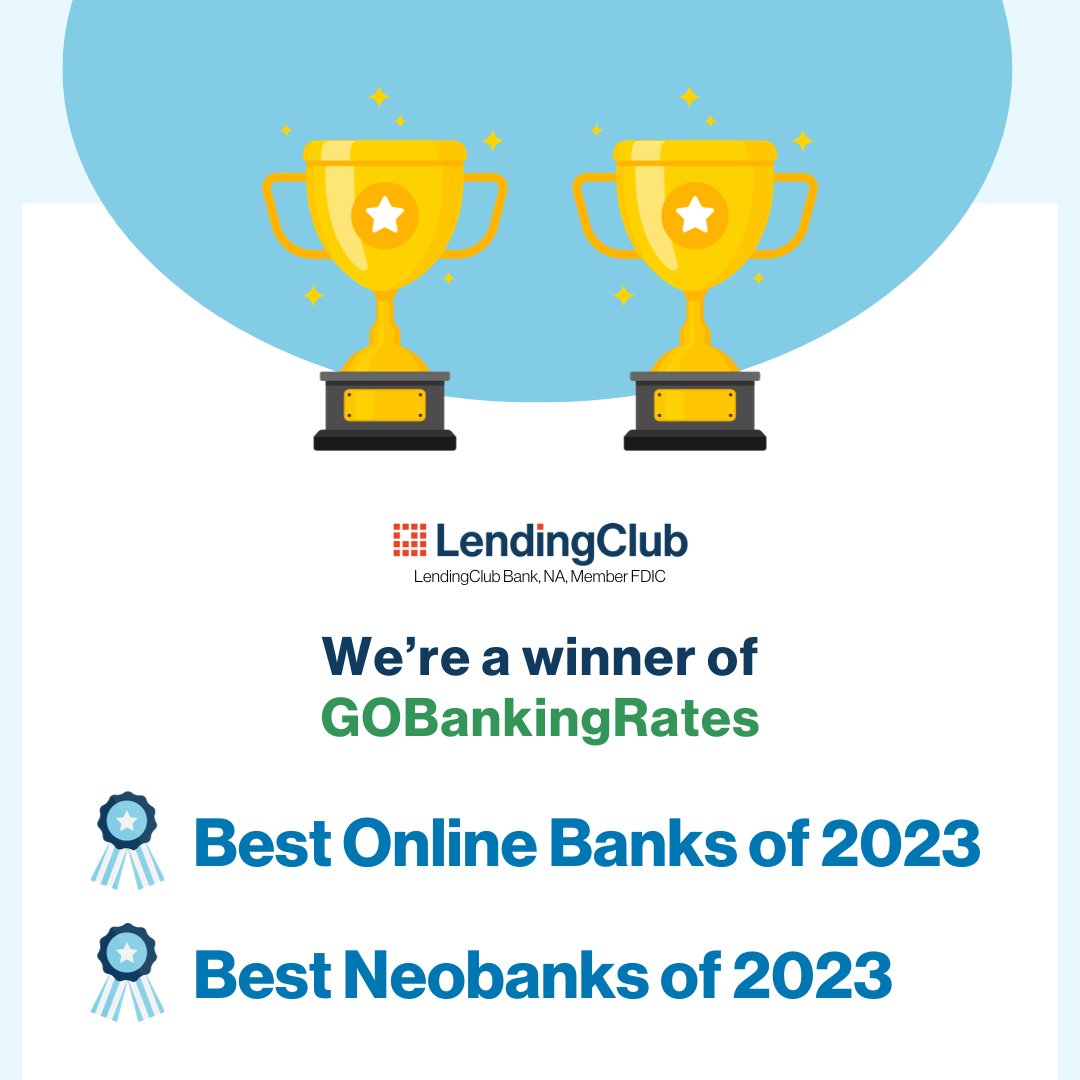 📢 This just in! We're honored to be named one of the Best Online Banks and Best Neobanks of 2023 by @GOBankingRates! Explore our award-winning products to make the most of your money: bit.ly/3Q5tqNj