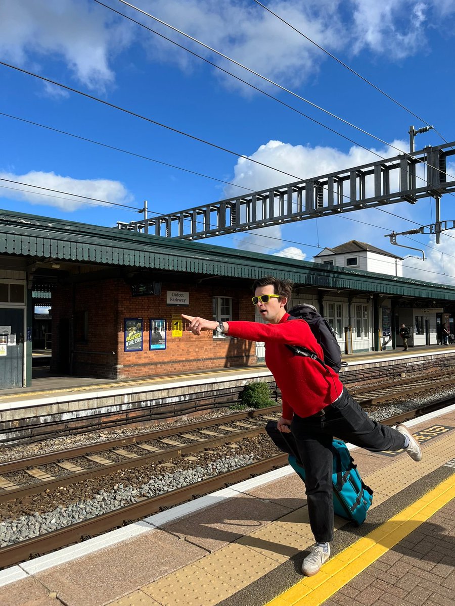 Tour Day 15 Railway Station 27: Didcot Parkway. Sooner or later, we all end up at Didcot Parkway. Time to Go West!