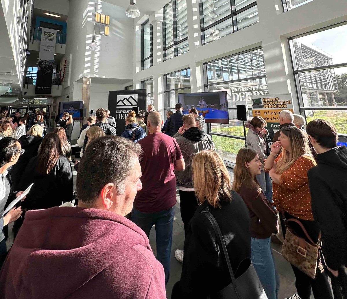 DerbyUni's tweet photo. That’s a wrap for our first Derby Open Day of the academic year! 🙌 

We hope you’ve enjoyed exploring our campus, facilities and opportunities available. 🐏❤

#DerbyUni #DerbyUniOpenDay #TheFutureIsYou https://t.co/TNVjk9js7z