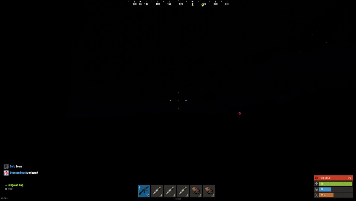 FrengoRust88938's tweet image. At This point I can just turn my monitor off #Rust #rust2