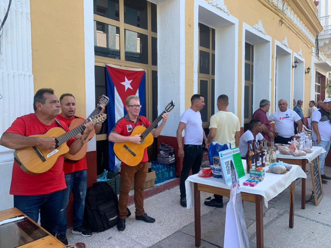 Feria tecnológica en el municipio Sancti Spíritus. #SanctiSpíritusEnMarcha