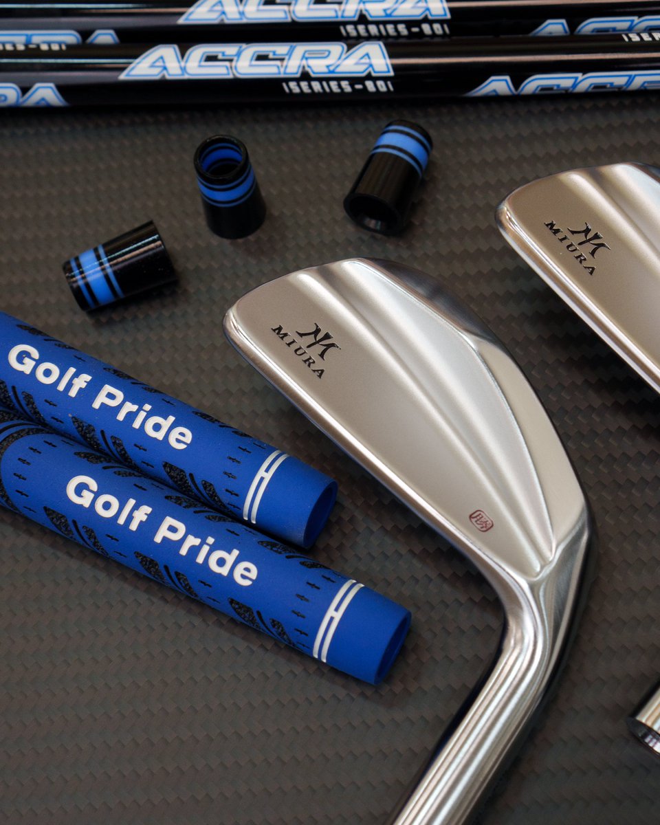 eGolfMegastore's tweet image. Today's Build!🛠️

MIURA KM-700 Chrome x Accra 80i Shafts 🔥
_

Follow rb.gy/tw5aa to schedule a Miura fitting!⛳ 

__
#accufit #Clubbuild #Golfbuild #miurakm700 #Golf #golffitting #golffittingshop