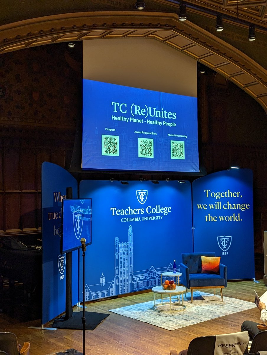 zbtang's tweet image. It&apos;s so great to be back at @TeachersCollege with other #TCalumni and #TCcommunity friends for an exciting day of festivities at TC (Re)Unites! Thank you to all who put these events together! 🙏