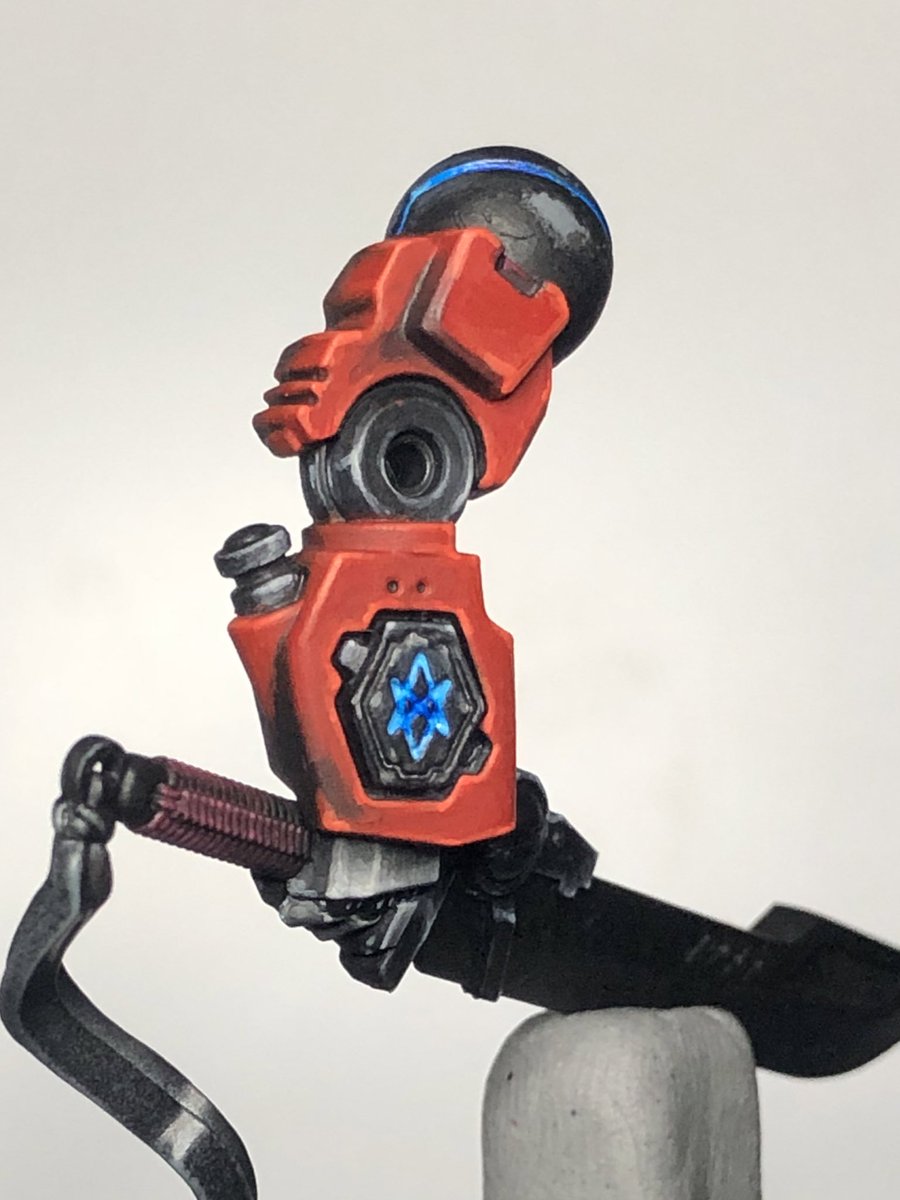 FancyKelvin's tweet photo. Tonight I got the hand painted and also started on the black metal for the sword hilt.
#Warhammercommunity #warhammer40k #warhammer40000 #gamesworkshop #hobbypainter #paintingwarhammer #miniaturepainting #tauempire 
#farsightenclaves #wip #warhammerwip #tau #commanderfarsight https://t.co/skNiMR164P